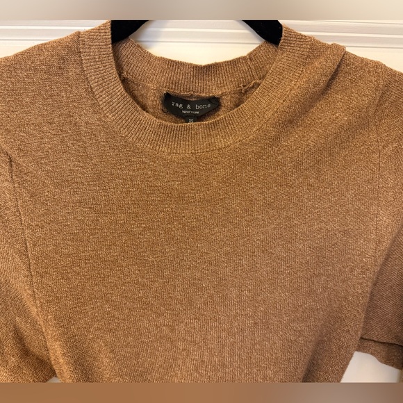 Rag & Bone Tan/Brown sweater dress with wrap (like new!) - Picture 2 of 3